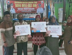 138 Warga Kertosari Terima BLT DD Tahap Dua.