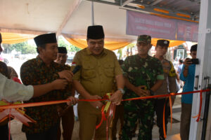 Bupati Lampung Tengah Musa Ahmad Meresmikan Toserba Istiqlal