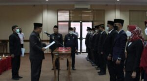 Sekda Lamsel Lantik 3 Pejabat Administrator, 11 Pejabat Pengawas dan 2 Pejabat Pelaksana Tugas