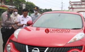 Mulai September Hingga Desember Razia Kendaraan Di Gelar Di Bandar Lampung 