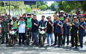 Bupati Dawam Membuka Acara Kejuaraan Terbuka Road Race Lampung Speed Tahun 2022