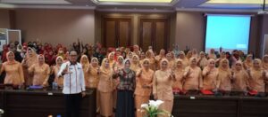 Winarni Beri Arahan Dalam Kegiatan Peningkatan Peranan Dharma Wanita Persatuan Lampung Selatan Dalam Pencegahan Stunting
