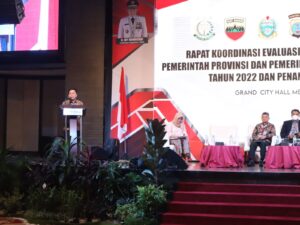 Kemendagri dan Forkopimda Se-Sumut Gelar Rakor Percepatan Realisasi APBD dan Penanganan Inflasi 