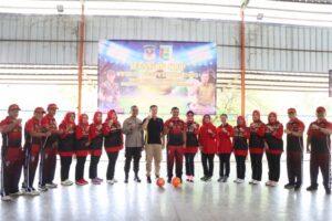 Guna Menggelorakan Semangat Hari Pahlawan Kodim 0421/LS Menggelar Turnamen Futsal Dandim Cup