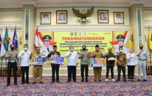 Desa Raman Endra dan Desa Taman Asri Mendapatkan Juara I dan III dalam Pelaksanaan Program E-SAMDES Tingkat Provinsi Lampung