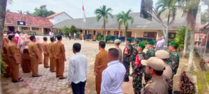 Koramil 0421-09/Tjb. Gelar Upacara Pertama 2023 Bersama Siswa-Siswi SMK YP