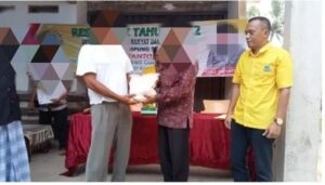 Diduga Rangkap Jabatan Pengurus Partai, Ketua BPD Desa Rawa Selapan Disorot