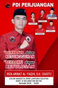 Tokoh Pemuda Riza Aribat Al-Faqih Siap Maju Sebagai Calon Anggota DPRD Kabupaten Lampung Selatan