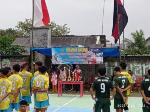 Desa Titiwangi Sukses Gelar Turnamen Futsal Antar Pelajar Cup II 2023