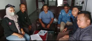 Komisioner KPU Lampung Selatan Mislamudin Melakukan Monev Dan Pendampingan Pelaksanaan Coklit Di Kecamatan Sidomulyo