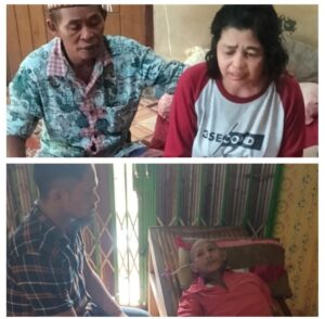 Tak Kunjung Sembuh Dua Warga Desa Pematang Thahalo Jabung Butuh Perhatian