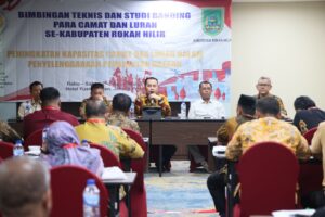 Dirjen Bina Keuangan Daerah Agus Fatoni Beri Motivasi dan Arahan Camat dan Lurah se-Kabupaten Rokan Hilir 