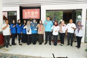 Ketua Tim Penggerak PKK Kabupaten Lampung Selatan Hj. Winarni  Terima Audiensi  KNPI Lampung Selatan
