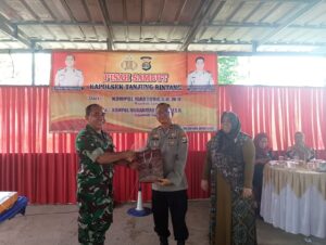 Danramil 0421_09/TB Beserta Uspika Tanjung Bintang dan Tanjung Sari Hadiri Acara Pisah Sambut Kapolsek Tanjung Bintang