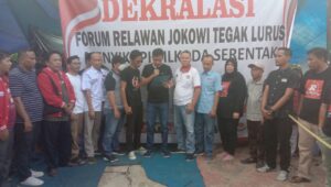 Menyikapi Pilkada Serentak, Relawan Jokowi Tegak Lurus Gelar Deklarasi