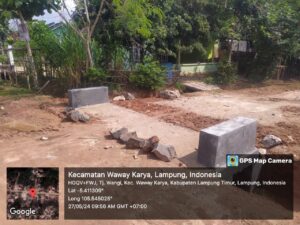 Pemerintahan Desa Tanjung Wangi Merealisasikan Pembangunan Gorong-Gorong