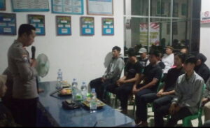 Polsek Tanjung Karang Timur Melakukan Edukasi Cegah Kenakalan Remaja