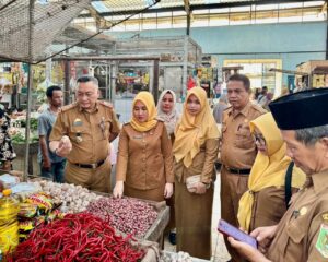 Menjelang Hari Raya Idul Adha 1445 H Pemkab Lampung Timur Melakukan Pengawasan Harga Dan Stok Bahan Pokok