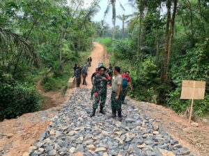 Ucapan Dan Ungkapan Rasa Terimakasih Terus Mengalir Melalui Team Pendim Menyemangati Team Satgas TMMD ke-120 Kodim 0421/Lamsel