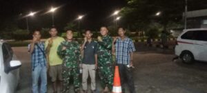 Sempat Viral Dilaporkan Hilang  Daffa Pratama (14) Ditemukan  Serka Robby Mizwar dan Sertu Yulianto Anggota Makoramil 0421-09/Tjb