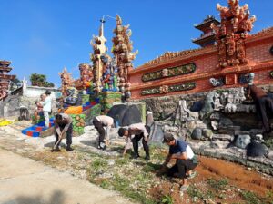 Polres Lampung Barat menggelar kegiatan Bakti Religi Di Pimpin langsung Kapolres Lampung Barat Akbp Ryky Widya Muharam, S.H.,S.Ik.