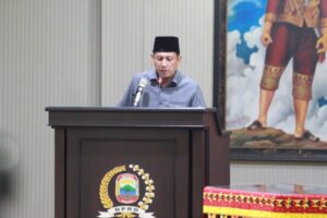 DPRD Lampung Selatan Menggelar Rapat Paripurna Dengan Agenda Ranperda Tentang Pertanggungjawaban Pelaksanaan APBD