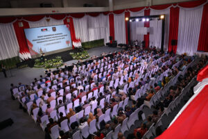 Komisi Pemberantasan Korupsi (KPK) menggelar Rapat Koordinasi Nasional (Rakornas) Penghitungan Indeks Pengelolaan Barang Milik Daerah (BMD)