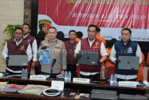 Dittipidum Bareskrim Polri Mengungkap Kasus Tindak Pidana Perjudian Online dan Pornografi Sindikat Jaringan Internasional