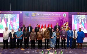 Presiden Joko Widodo Secara Resmi Membuka Konferensi dan Pameran Kelapa Internasional (Cocotech) ke-51