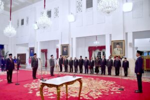Presiden Joko Widodo Secara Resmi Melantik Tiga Wakil Menteri  Kabinet Indonesia Maju