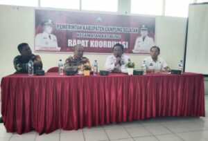 Kecamatan Katibung Menggelar Rapat Koordinasi (Rakor) Tingkat Kecamatan