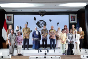Menteri Perdagangan Zulkifli Hasan Melakukan Peluncuran Jakarta Muslim Fashion Week (JMFW) 2025