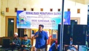 Anggota DPRD Lampung Selatan Dede Suhendar Berharap Keterlibatan Masyarakat Dalam Menciptakan Ketentraman