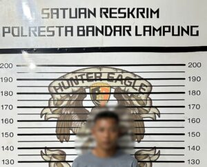 Jambret Kalung Emas Milik Pejalan Kaki, Buruh Pabrik Di Bandar Lampung Ditangkap Polisi
