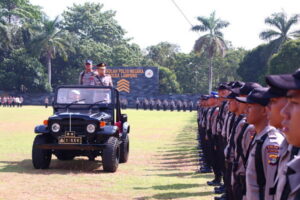 Kapolda Lampung Irjen Helmy Santika  Membuka Diktuk Inklusif  Bintara Polri Gelombang II tahun 2024