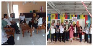 23 Desa di Kabupaten Pesawaran Menerima Bantuan Buku dan Perangkat Lunak