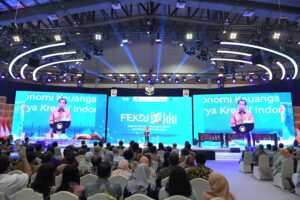 Presiden Joko Widodo  Resmi Membuka Festival Ekonomi Keuangan Digital Indonesia dan Karya Kreatif Indonesia
