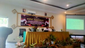 KPU Lampung Selatan Melaksanakan Rapat Koordinasi Persiapan Penerimaan Pendaftaran Pilkada 2024