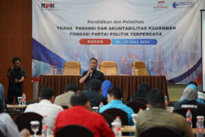 Kolaborasi KPK-TII Dorong Tata Kelola Keuangan Parpol Berintegritas,Transparansi dan Akuntabilitas Keuangan
