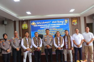Polresta Bandar Lampung Menerima Kunjungan Dari Tim Ombudsman RI