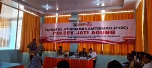 Kapolres Lampung Selatan Gelar Silaturahmi Kamtibmas di Jati Agung