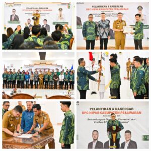BPC HIPMI Kabupaten Pesawaran Gelar Pelantikan dan Rakercab