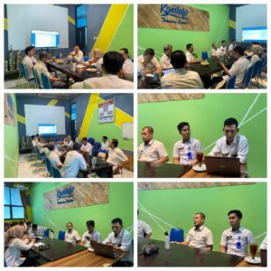 Diskominfotiksan Kabupaten Pesawaran Menggelar Presentasi Dan Diskusi Untuk Membahas Mengenai Daftar Informasi Publik