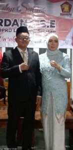 DPRD) Kabupaten Lampung Selatan Politisi Partai Gerindra Ali Wardana Mengungkapkan Rasa Syukurnya