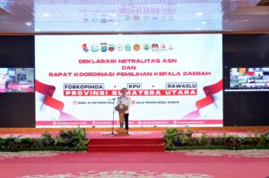 Pj Gubernur Sumut Agus Fatoni _ASN Sumut Yang Tidak Netral Dalam Pilkada Akan Ditindak Tegas