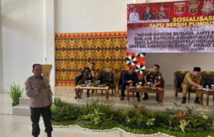 Polres Lampung Barat Gelar Sosialisasi Saber Pungli