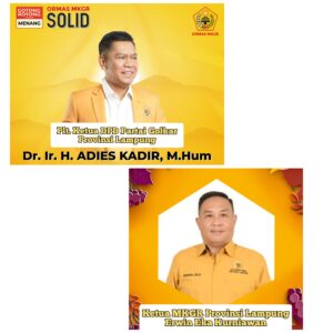 MKGR Provinsi Lampung Mendukung Penuh dan Siap Membantu Plt Ketua DPD Partai Golkar Provinsi Lampung Adies Kadir