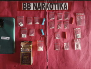 Gunakan Narkoba Seorang Warga Kecamatan Sukadana Di Tangkap