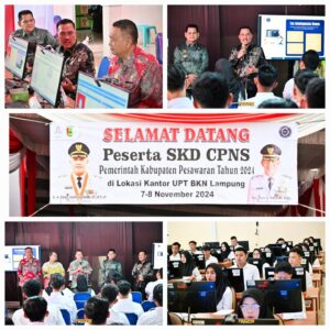 Pemerintah Kabupaten Pesawaran Mempersiapkan 32 Formasi yang Diikuti 483 Peserta CPNS