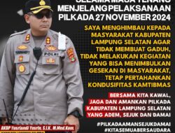 Kapolres Lampung Selatan : Mari Kita Bersama Kawal dan Amankan Pilkada 2024
